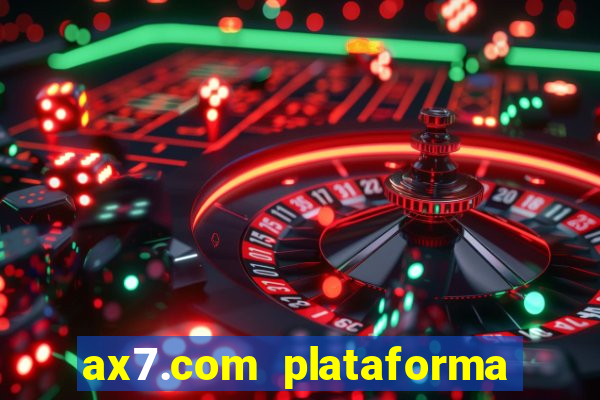 ax7.com plataforma de jogos